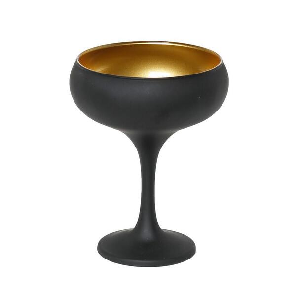 DIS. MAYA BLACK GOLD ΠΟΤΗΡΙ ΣΑΜΠ. COUPE ΜΑΥΡΟ-ΧΡΥΣΟ ΜΑΤ 270CC 9|5Χ13|2ΕΚ