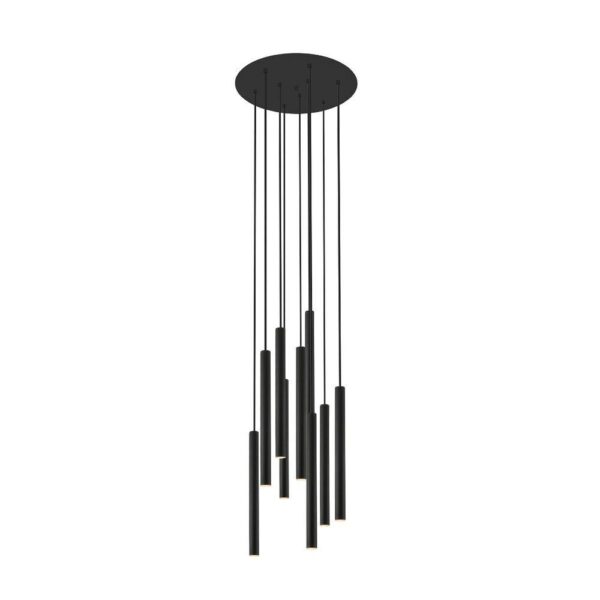 ZUMA LINE LE PENDANT LOYA 9X5W 3000K BLACK MATTE