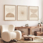 Πίνακας σε καμβά Terpen pakoworld τρίπτυχος με ψηφιακή εκτύπωση 50x2x70εκ - Image 2