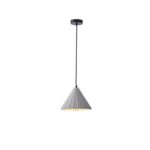 ΦΩΤΙΣΤΙΚΟ ΚΡΕΜΑΣΤΟ ΤΣΙΜΕΝΤΟ 1XE27 MAX 15W 240X240X210mm ΓΚΡΙ ARTE ILLUMINA PLATRE