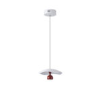 ΦΩΤΙΣΤΙΚΟ ΚΡΕΜΑΣΤΟ ΑΛΟΥΜΙΝΙO LED 8W 3000Κ 400Lm Φ230mm KOKKINO ARTE ILLUMINA ENIGMA - Image 2