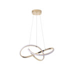 ΦΩΤΙΣΤΙΚΟ ΚΡΕΜΑΣΤΟ ΑΛΟΥΜΙΝΙΟ LED 30W 3000Κ 2000Lm Φ60mm ΧΡΥΣΟ ARTE ILLUMINA SATURN - Image 2