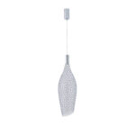 ΦΩΤΙΣΤΙΚΟ ΜΕΤΑΛΛΟ ΜΟΝΟΦΩΤΟ LED 7,6W 3000K 780Lm  200x1960mm ΑΣΗΜΙ ARTE ILLUMINA PERFORATO - Image 2