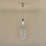 ΦΩΤΙΣΤΙΚΟ ΜΕΤΑΛΛΟ ΜΟΝΟΦΩΤΟ LED 7,6W 3000K 780Lm  200x1960mm ΑΣΗΜΙ ARTE ILLUMINA PERFORATO - Image 3