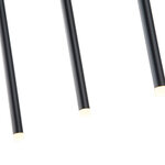 ΦΩΤΙΣΤΙΚΟ ΚΡΕΜΑΣΤΟ ΑΛΟΥΜΙΝΙΟ LED 16W 3000K 600Lm 940X1500mm ΜΑΥΡΟ ARTE ILLUMINA CASCADE - Image 4