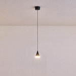 ΦΩΤΙΣΤΙΚΟ ΚΡΕΜΑΣΤΟ LED 5W 500Lm 3000K 80X1200mm ΜΑΥΡΟ ARTE ILLUMINA CAMPANELLE - Image 3