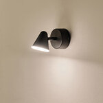 ΑΠΛΙΚΑ ΤΟΙΧΟΥ 5W 3000K 80Χ135mm ΜΑΥΡΟ ARTE ILLUMINA CAMPANELLE - Image 3