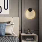 ΑΠΛΙΚΑ ΤΟΙΧΟΥ AΛΟΥΜΙΝΙΟΥ LED 9W 3000K 702Lm 300Χ340mm ΜΑΥΡΟ-ΜΠΡΟΝΖΕ  ARTE ILLUMINA AERO - Image 2