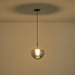 ΦΩΤΙΣΤΙΚΟ ΚΡΕΜΑΣΤΟ ΓΥΑΛΙ AG9 MAX 25W 250X1310mm SMOKY ARTE ILLUMINA FIME - Image 3
