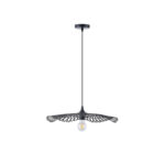 ΦΩΤΙΣΤΙΚΟ ΚΡΕΜΑΣΤΟ BAMBOO 1XE27 MAX 15W 475X1160mm ΜΑΥΡΟ ARTE ILLUMINA CROSSLINE - Image 2