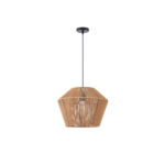 ΦΩΤΙΣΤΙΚΟ ΚΡΕΜΑΣΤΟ ΡΑΤΤΑΝ 1XE27 MAX 15W 400X1320mm ΚΑΦΕ ARTE ILLUMINA VENTO - Image 2