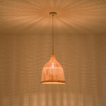ΦΩΤΙΣΤΙΚΟ ΚΡΕΜΑΣΤΟ BAMBOO 1XE27 400Χ400X270mm ARTE ILLUMINA CALYPSO - Image 3
