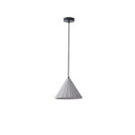 ΦΩΤΙΣΤΙΚΟ ΚΡΕΜΑΣΤΟ ΤΣΙΜΕΝΤΟ 1XE27 MAX 15W 240X240X210mm ΓΚΡΙ ARTE ILLUMINA PLATRE - Image 2