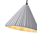 ΦΩΤΙΣΤΙΚΟ ΚΡΕΜΑΣΤΟ ΤΣΙΜΕΝΤΟ 1XE27 MAX 15W 240X240X210mm ΓΚΡΙ ARTE ILLUMINA PLATRE - Image 4