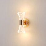 ΑΠΛΙΚΑ ΑΚΡΥΛΙΚΗ 8W 720Lm 3000K 520Χ360mm ΓΑΛΛΙΚΟ ΧΡΥΣΟ ARTE ILLUMINA TELA - Image 3