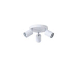 ΣΠΟΤ ΜΕΤΑΛΛΙΚΟ ΤΡΙΦΩΤΟ ΛΕΥΚΟ 3XGU10 Max 7W  Φ180X135mm ARTE ILLUMINA OLYMP - Image 2