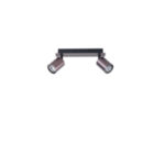 ΣΠΟΤ ΑΛΟΥΜΙΝΙΟΥ ΓΚΡΙ  ΔΙΦΩΤΟ 2XGU10  250X80X120mm ARTE ILLUMINA LUXY - Image 2