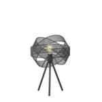 ΦΩΤΙΣΤΙΚΟ ΕΠΙΤΡΑΠΕΖΙΟ ΜΕΤΑΛΛΟ 1XE27  MAX 15W 300X300X4700mm ΜΑΥΡΟ ARTE ILLUMINA OGGI