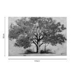Πίνακας σε καμβά Blafo Inart 120x3x80εκ - Image 2