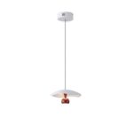 ΦΩΤΙΣΤΙΚΟ ΚΡΕΜΑΣΤΟ ΑΛΟΥΜΙΝΙO LED 8W 3000Κ 400Lm Φ230mm KOKKINO ARTE ILLUMINA ENIGMA