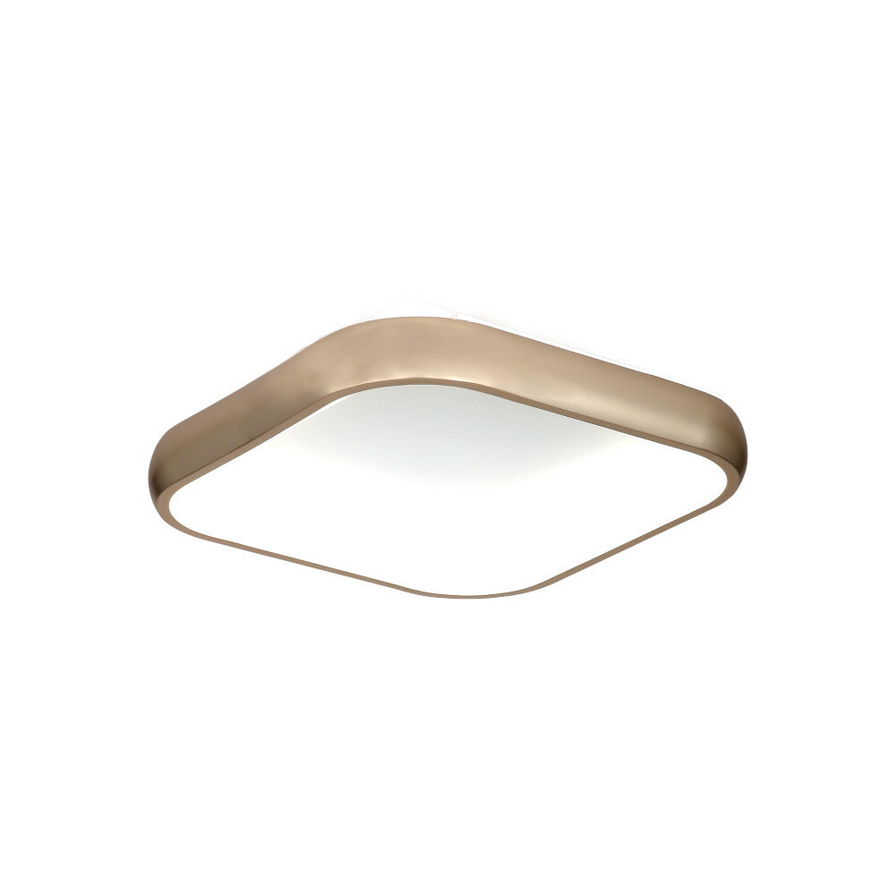 42030-31-3.jpg InLight Πλαφονιέρα οροφής LED 78W 3CCT από χρυσαφί μέταλλο και λευκό ακρυλικό D:45cm (42031-Golden) - Image 1