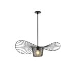 ΦΩΤΙΣΤΙΚΟ ΚΡΕΜΑΣΤΟ ΜΕΤΑΛΛΟ 1XE27  MAX 15W 800X800X1270mm ΜΑΥΡΟ ARTE ILLUMINA OGGI