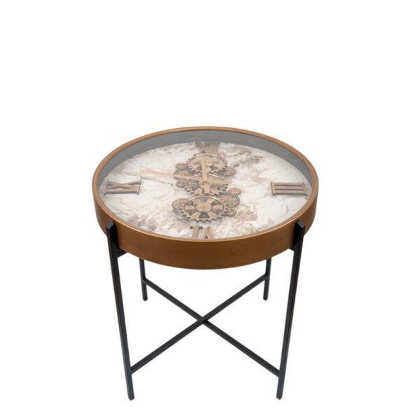 ΡΟΛΟΙ ΜΕΤΑΛΛΙΚΟ ΤΡΑΠΕΖΙ ΧΡΥΣΟ ΜΑΤ ΜΕ ΜΠΕΖ 64Χ64Χ67ΕΚ