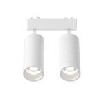 InLight Φωτιστικό LED 2x9W 3CCT για Ultra-Thin μαγνητική ράγα σε λευκή απόχρωση D:16cmX4,4cm (T05205-WH)