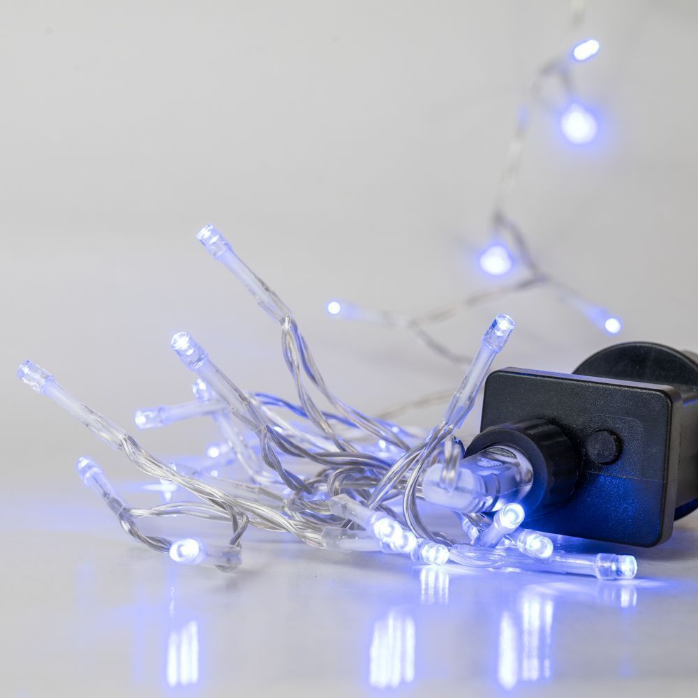 75019.jpg 100 LED ΔΙΑΦΑΝΟ ΜΠΛΕ 8ΠΡΟΓΡΑΜ 5ΜΕΤΡΑ ΕΣΩΤ AND ΕΞΩΤ ΧΩΡΟΥ - Image 1