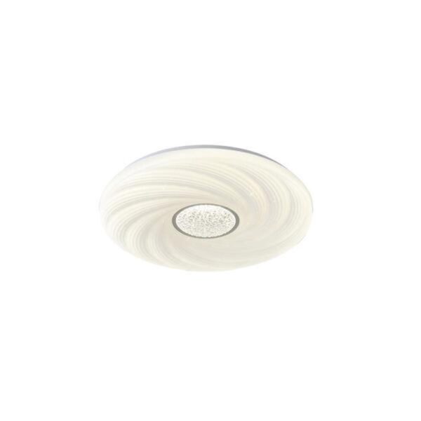 ΠΛΑΦΟΝΙΕΡΑ ΠΛΑΣΤΙΚΗ LED 60W 5580Lm 3CCT 3000-4000-6500K Φ480x75mm ΛΕΥΚΟ ARTE ILLUMINA TRIANO
