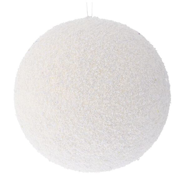 ΛΕΥΚΗ GLITTER FOAM ΜΠΑΛΑ 20ΕΚ