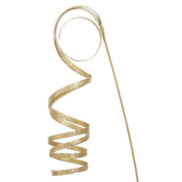 ΧΡΥΣΟ GLITTER TWISTED ΚΛΑΔΙ 50ΕΚ