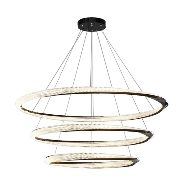 ERICA LED PENDANT 120W 3000K, BLACK