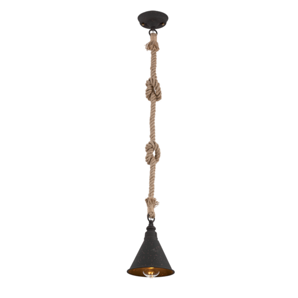 ROPE ΚΡΕΜΑΣΤΟ ΦΩΤΙΣΤΙΚΟ 1XE27 D160mm