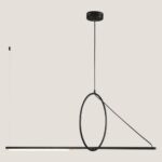 ΦΩΤΙΣΤΙΚΟ ΚΡΕΜΑΣΤΟ LED 15W 120X45 ΜΑΥΡΟ ARTE ILLUMINA