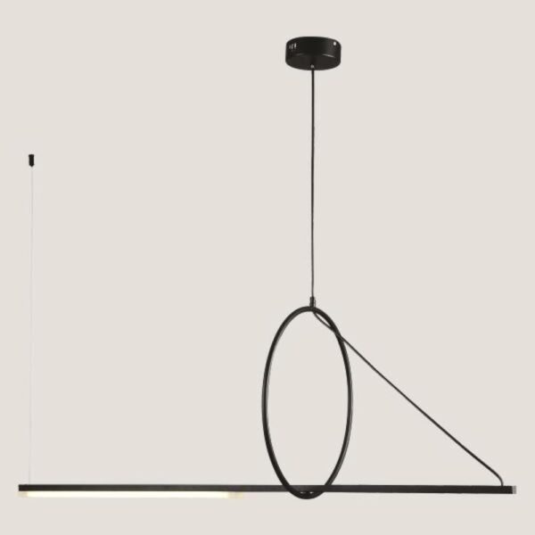 ΦΩΤΙΣΤΙΚΟ ΚΡΕΜΑΣΤΟ LED 15W 120X45 ΜΑΥΡΟ ARTE ILLUMINA