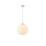 ΦΩΤΙΣΤΙΚΟ ΚΡΕΜΑΣΤΟ ΜΕΤΑΛΛΟ 1XΕ27 MAX 15W 300X1370mm ΛΕΥΚΟ ARTE ILLUMINA SELINI
