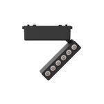 InLight Φωτιστικό LED 6W 3000K για Ultra-Thin μαγνητική ράγα σε μαύρη απόχρωση D:12,2cmX8cm (T03301-BL) - Image 4