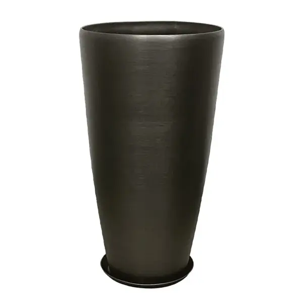 STONE POLYRESIN ΚΑΣΠΩ ΜΕ ΠΙΑΤΟ ΓΚΡΙ ΟΨΙΔΙΑΝΟY ΜΕΓΑΛΟ - Φ40x75.5cm