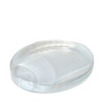 DIS. ATLAS ΟΒΑΛ ΠΙΑΤΕΛΑ ''ALABASTER'' ΛΕΥΚΟ 21X16,5CM