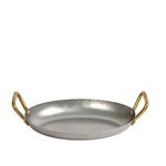SNOW GREY ΣΑΓΑΝΑΚΙ "ΣΦΥΡΗΛΑΤΟ" ΟΒΑΛ 1,2mm SS18/0 28(32,5 INCL. HANDLES)X18X4CM