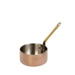 SHINY COPPER ΚΑΤΣΑΡΟΛΑΚΙ ΜΕ ΜΟΝΗ ΛΑΒΗ 3-PLY SS18/10-SS18/0 300MLD: 10 H: 5CM