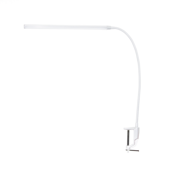LED ΓΡΑΦΕΙΟΥ 5W 4000Κ ΑΦΗΣ ΛΕΥΚΟ+ΣΠΙΡΑΛ+ΣΦΙΓΚΤΗΡ 230VΗ85,5CM DELGADO