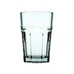 DIS. AWARE CASABLANCA LD 295CC MADE OF REC. GLASS H: 12 D: 7,8CM GB4.OB24…