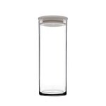 BREAKFAST CLUB JAR W/WHITE LID 1230CC H: 23,4 P/384 GB2.OB8