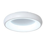 InLight Πλαφονιέρα οροφής LED 3600W 3CCT από λευκό ακρυλικό D:60cm (42020-A-White)