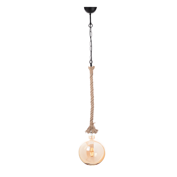 NETTO ΚΡΕΜΑΣΤΟ 1ΧΕ27 ΜΑΥΡΟ ΜΕΤΑΛ+ΣΧΟΙΝΙ ΜΟΝΗΣ ΠΛΕΞΗΣ+ΑΛΥΣΙΔ Η100CM