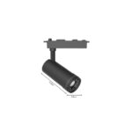 InLight Σποτ μονοφασικής ράγας LED 20W 3CCT με επιλογή εναλλαγής μοιρών σε μαύρη απόχρωση D:5.8cmX15,2cm (Τ1-06300-Black) - Image 2