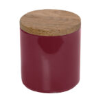 DIS. POMEGRANATE ESSENTIALS ΔΟΧΕΙΟ ΜΕ ΞΥΛ. ΚΑΠΑΚΙ 12Χ12Χ10ΕΚ