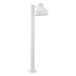 ΛΕΥΚΟ ΦΩΤΙΣΤΙΚΟ BERO 1XE27 MAX.10W LED IP44 ΜΕ ΚΟΛΩΝΑ & ΟΠΑΛ PC ΚΑΛΥΜΜΑ